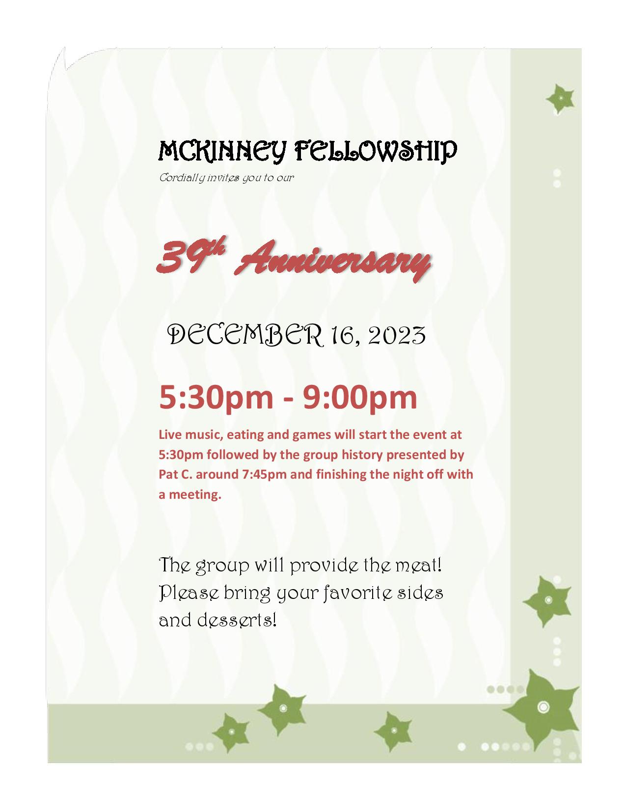 Click here to download or print flyer